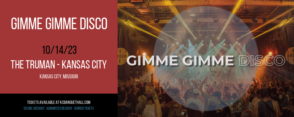 Gimme Gimme Disco at The Truman