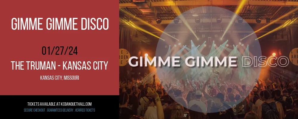Gimme Gimme Disco at The Truman