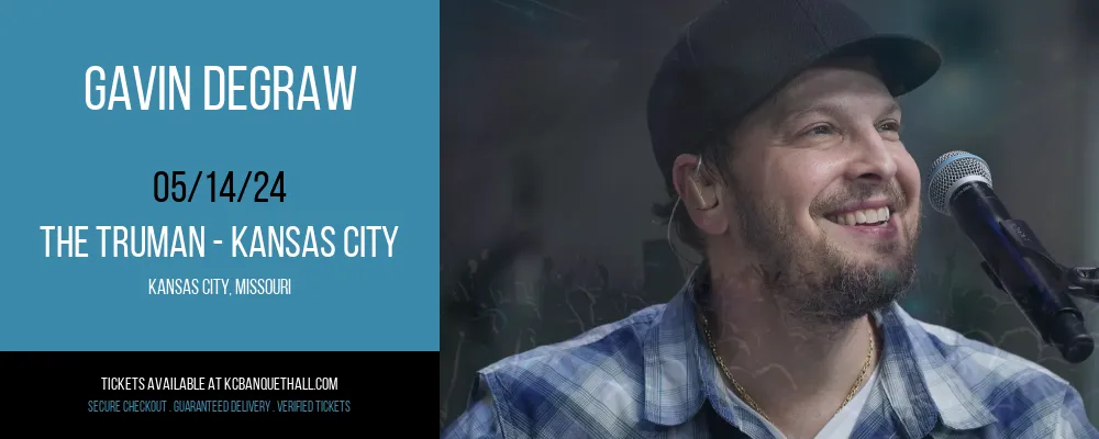 Gavin DeGraw at The Truman