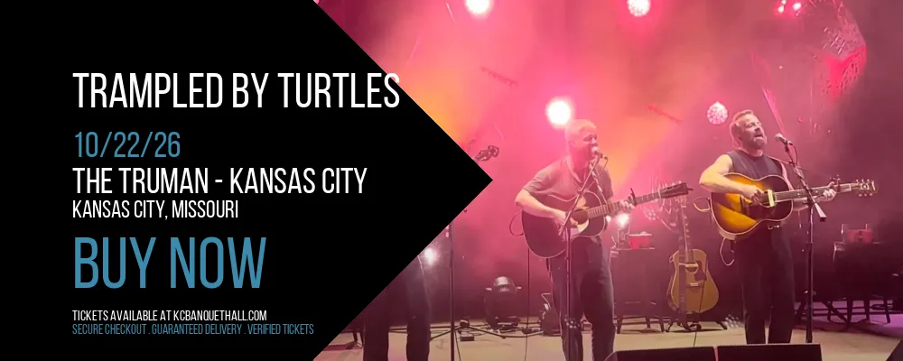 Trampled by Turtles at The Truman